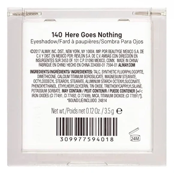 8 Almay Eyeshadow Palette Quads Hypoallergenic Matte Metallic Satin Glitter - Picture 12 of 15